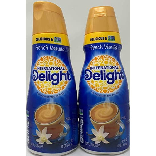 International Delight Coffee Creamer, French Vanilla, 2 Pack 32 Oz.