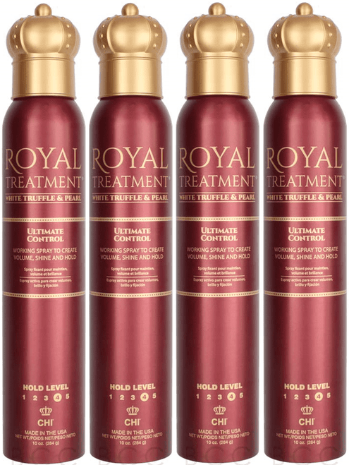 Chi Royal Treatment Ultimate Control Hairspray 10 Ounce (pack Of 4)