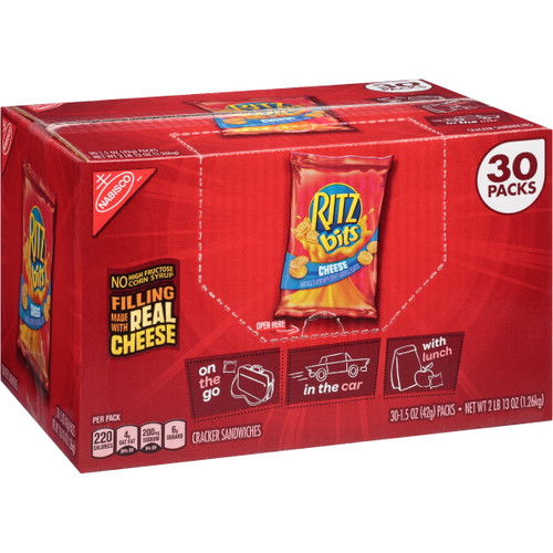 Nabisco Ritz Bits Sandwiches With Cheese 1.5 Oz.