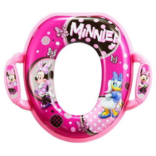 Disney Mickey And Minnie Mouse Soft Potty Seats With Handles, 18m+, Toddler