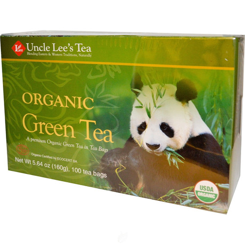 Uncle Lee's Tea Organic Green Tea 100 Bag