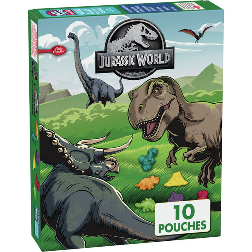 Betty Crocker Jurassic World Fruit Snacks, 10 Ct, 8 Oz