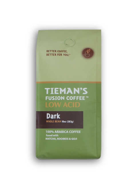 Tiemans Fusion Coffee Dark Whole Bean 10.000 Oz