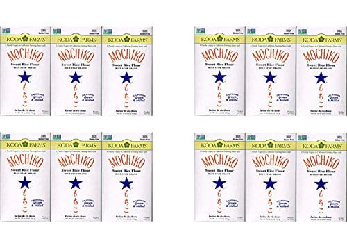 Ninechef Bundle - Mochiko Sweet Rice Flour (pack Of 3) (4 Pack) + 1 Ninechef Brand Long Handle Spoon