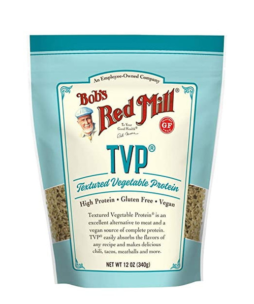 Bob's Red Mill, Tvp, Textured Vegetable Protein, 12 Oz Pack Of 3