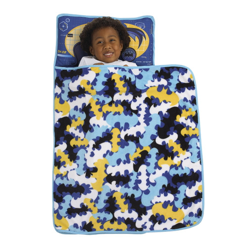 Warner Bros. Male Blue, White, Yellow, Multi-color Polyester Nap Mats