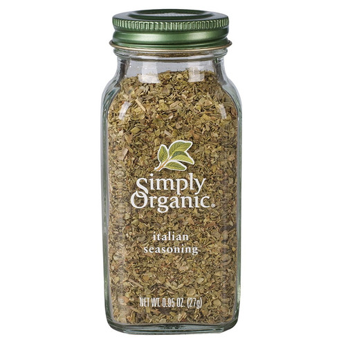 Simply Organic Italian Seasoning 0.95 Oz Pack Of 2