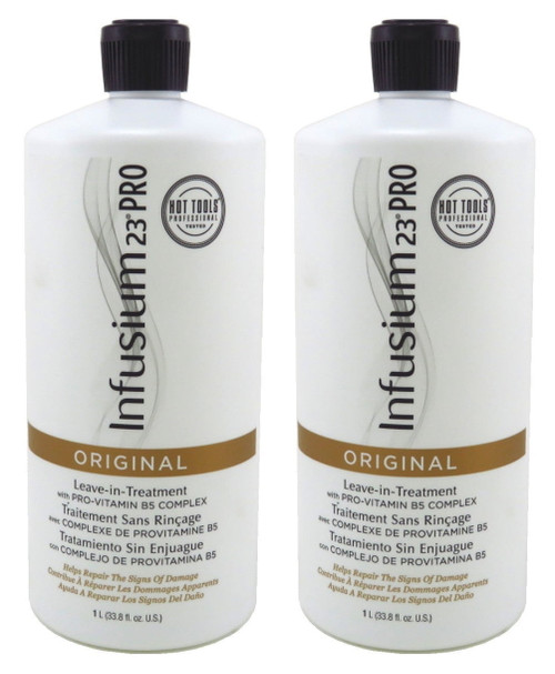 (2pack) Infusium 23 Orginal Formula Pro-vitamin Leave-in Hair Treatment 33.8 Oz