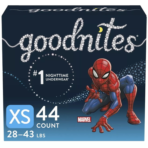 Goodnites Bedtime Bedwetting Underwear For Boys- Extra Small (44 Ct.)