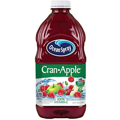 Ocean Spray Cranberry Apple Juice, 64-ounce Bottles (pack Of 8)