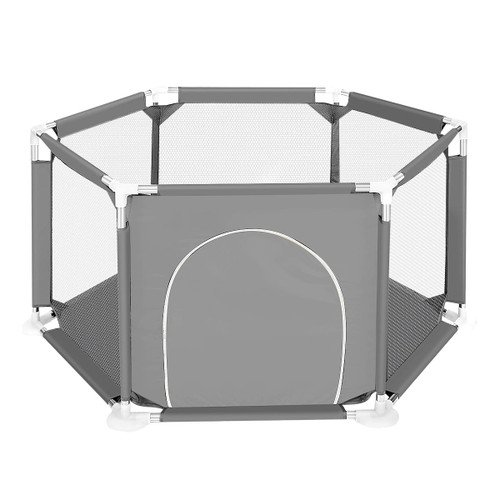 Baby Playpen,kids Small Playard Indoor & Outdoor Kids Activity Center,infant Safety Gates With Breathable Mesh,sturdy Play Yard For Toddler,children's Fences Packable & Portable