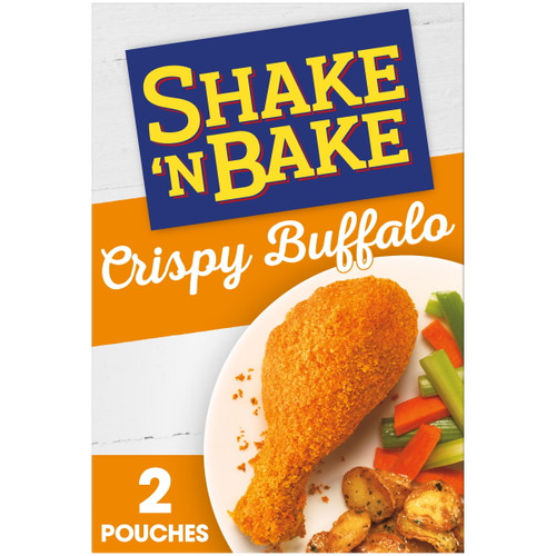 Shake 'n Bake Crispy Buffalo Seasoned Coating Mix, 4.75 Oz Box, 2 Ct Packets