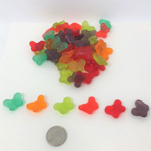 Gummi Butterflies Mini Butterflies Bulk Gummy Candy 2 Pounds