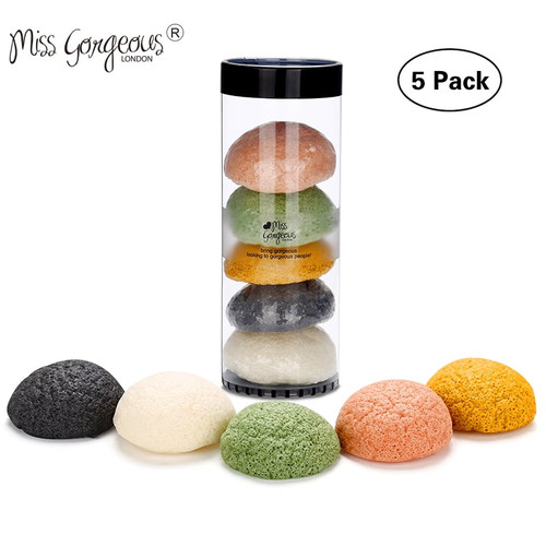 Natural Konjac Facial Sponges For Gentle Face Cleansing And Exfoliation Konjak Cosmetic Puff Face Cleaning Sponge Natural Konjac Puff