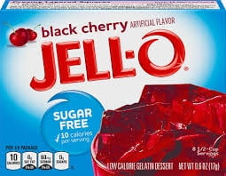 Jell-o Sugar-free Gelatin Dessert, Black Cherry