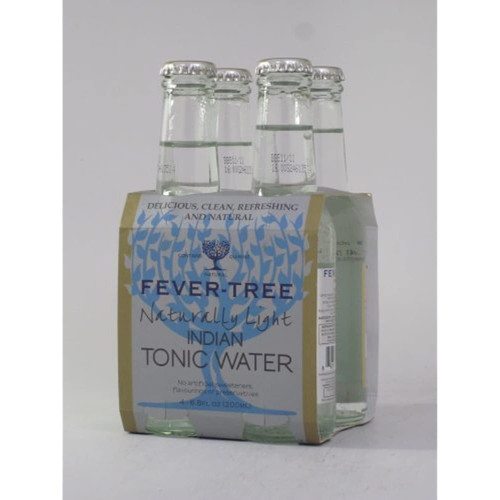 Fever Tree Soda 4pk Tonic Wtr Lt