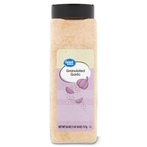Great Value Granulated Garlic, 26 Oz