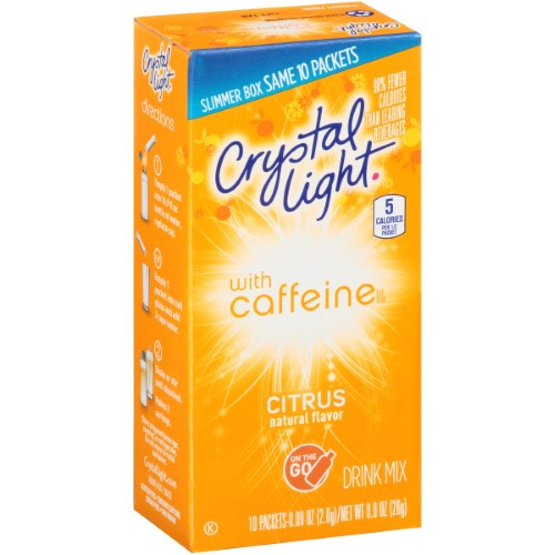Crystal Light On The Go Citrus Energy Drink Mix