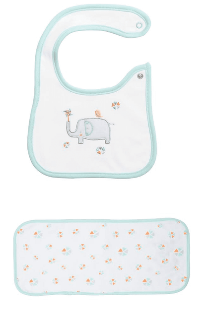 New C.r. Gibson 2 Piece Cotton Bib And Burp Cloth Set, You've Got A Friend In Me