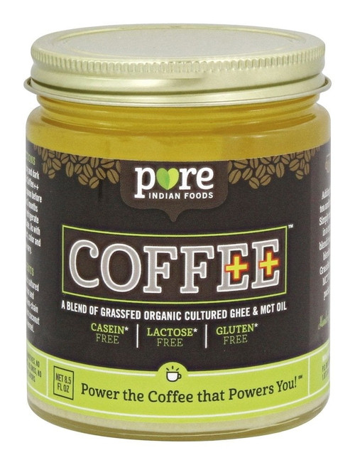 Pure Indian Foods - Coffee++ Paleo Creamer Ghee & Mct Oil Blend - 8.5 Oz.