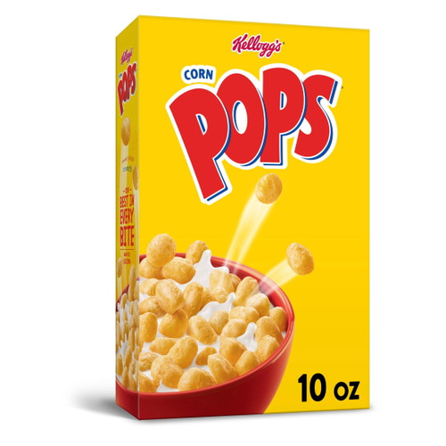 Kellogg's Corn Pops Breakfast Cereal, Original, 10 Oz