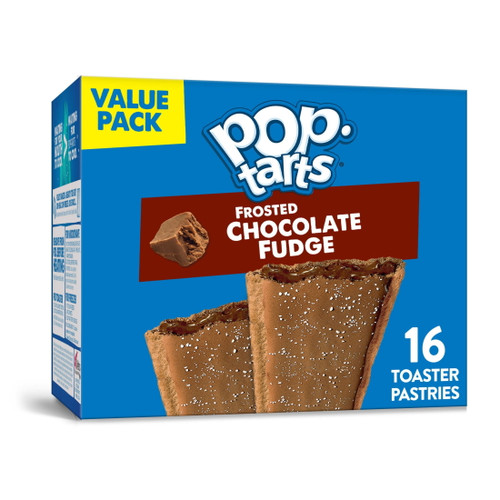 Pop-tarts Toaster Pastries, Frosted Chocolate Fudge, 27 Oz, 16 Count