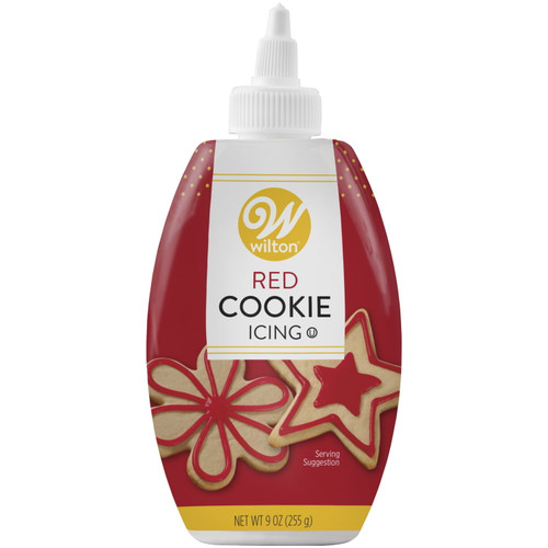 Wilton Red Cookie Icing, 9 Oz.