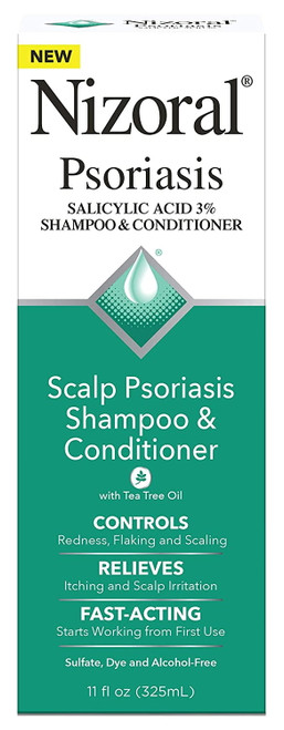 Nizoral Psoriasis Scalp Shampoo And Conditioner, 11 Oz