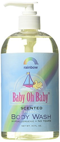 Rainbow Research - Baby Oh Baby Herbal Body Wash Scented - 16 Fl. Oz.