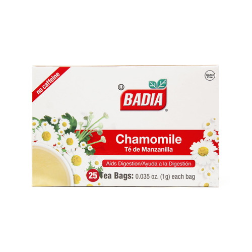 Badia Chamomile Tea, 25 Bags