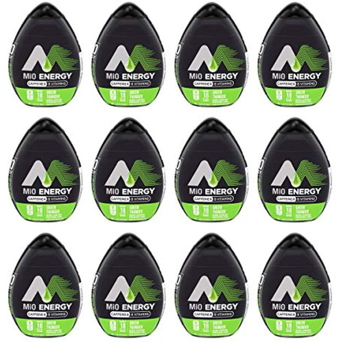 Mio Energy Green Thunder Liquid Water Enhancer Case Pack 12 Mio Energy Green Thunder Liquid Water E