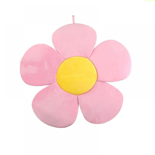 Flower Baby Bath Pad, Comfort Baby Bath Pad Infant Bathtub Mat Baby Bath Support Lounger For Newborn 0-6 Months, Pink