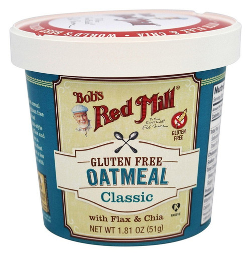Bob's Red Mill Oatmeal Cup Classic 1.81 Oz Pack Of 1