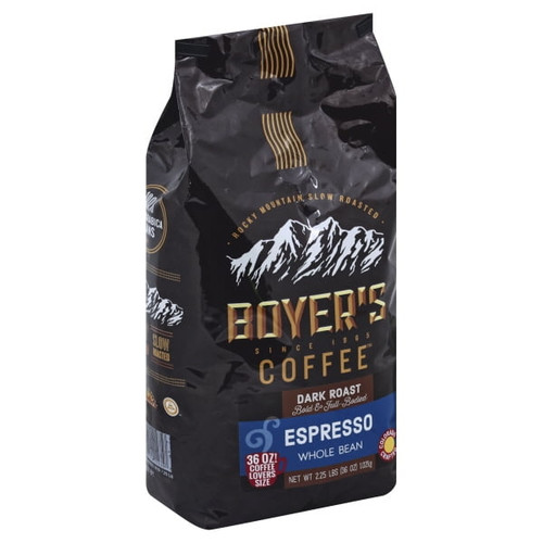 Boyer's Coffee, Whole Bean, Espresso (2.25 Lb.)