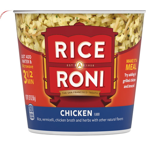 Rice-a-roni Rice & Vermicelli Mix, Chicken, 1.97 Oz Cup