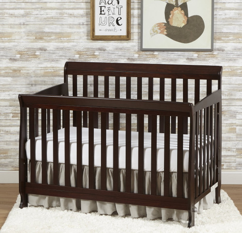 Suite Bebe Riley 4-in-1 Convertible Crib Espresso