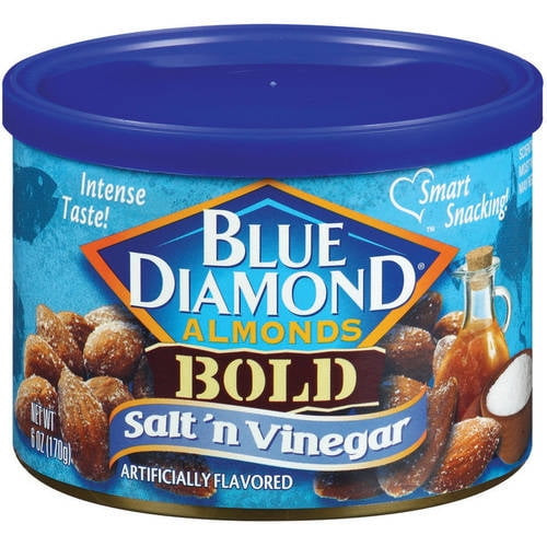 Blue Diamond Almonds Bold Salt'n Vinegar Almonds, 6 Oz