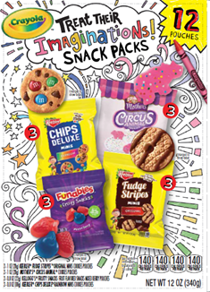 Back To School Keebler Sweet Treats Caddy Pack, Variety Pack, 11.4 Oz, 12 Ct