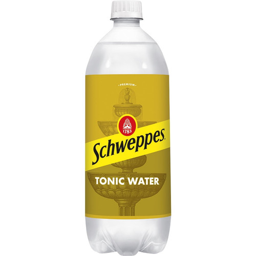 Schweppes Tonic Water, 1 L Bottle