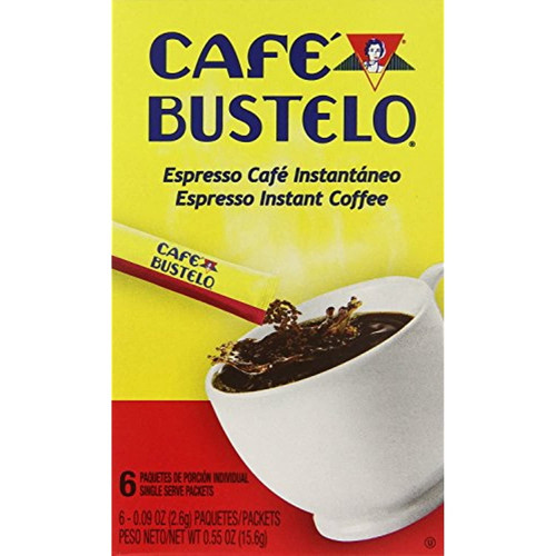 Cafe Bustelo Instant Espresso Coffee Single Serve Packets (pack Of 4)