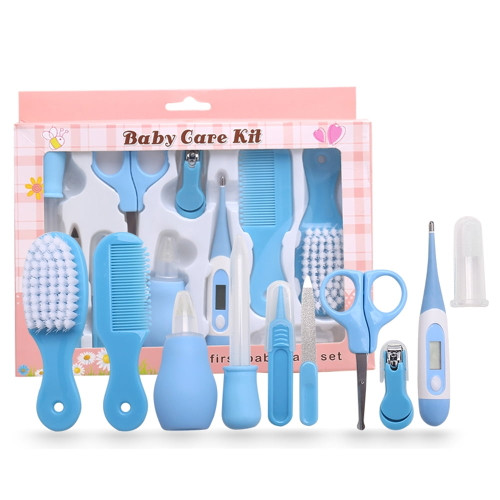 Huoge Ten-piece Set Baby Nail Clipper Set Baby Health Care Set Kid Grooming Kit