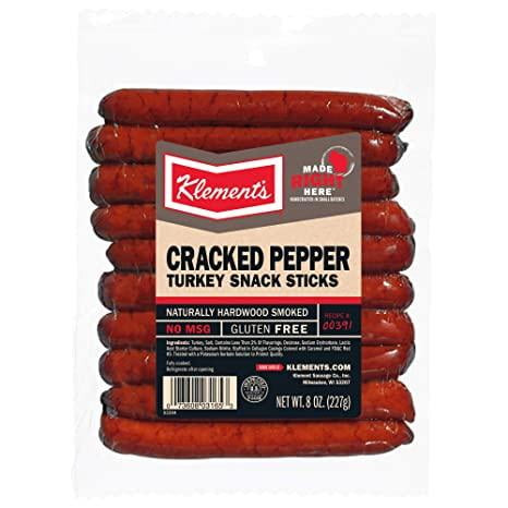 Turkey Snck Stick Cracked Ppr 8oz