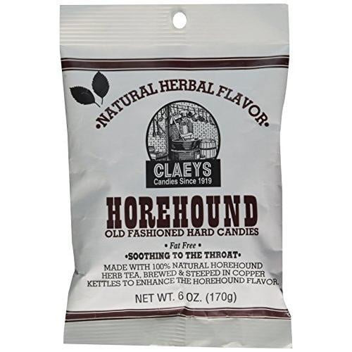 Claey's Old Fashioned Horehound Hard Candies, 6 Oz.