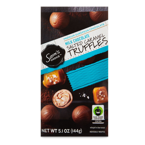 Sam’s Choice Milk Chocolate Salted Caramel Truffles, 5.1 Oz