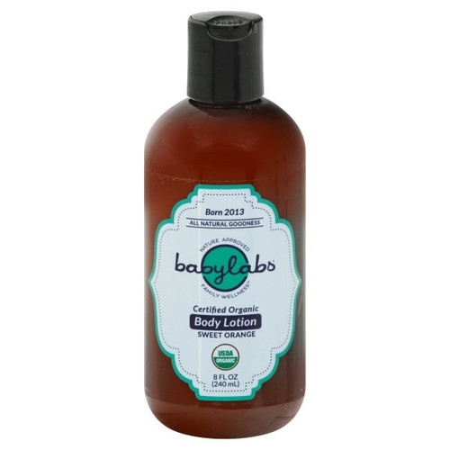 Baby Labs 681054 8 Oz Baby Lotion Orange Organic