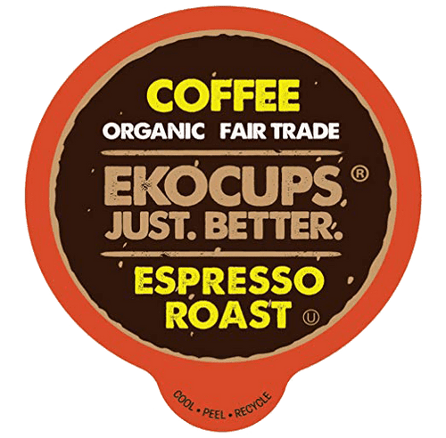 Espresso Roast Organic Coffee By Ekocups