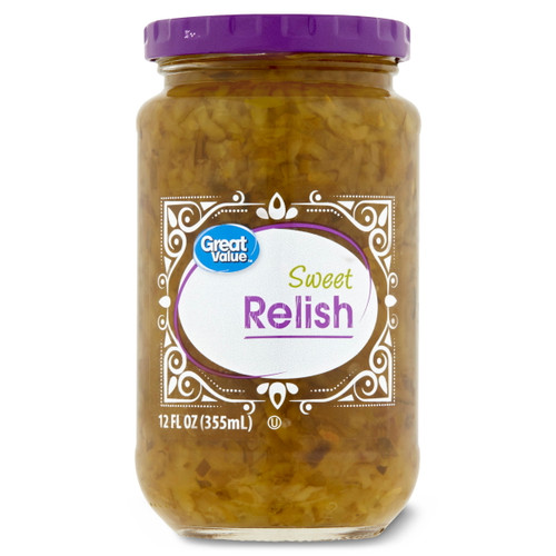 Great Value Sweet Relish, 12 Fl Oz