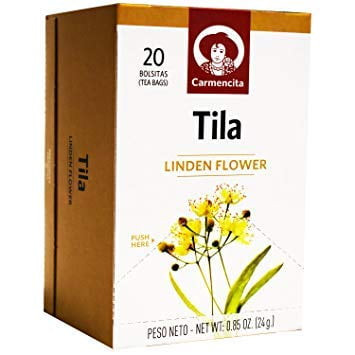 Spanish Linden Flower Tea (tila / Tilo) By Carmencita 20 Tea Bags