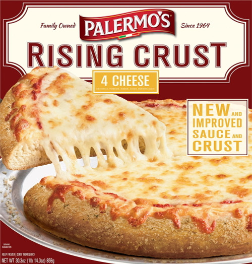 Palermo's Rising Crust 4 Cheese Frozen Pizza, 30.3 Oz