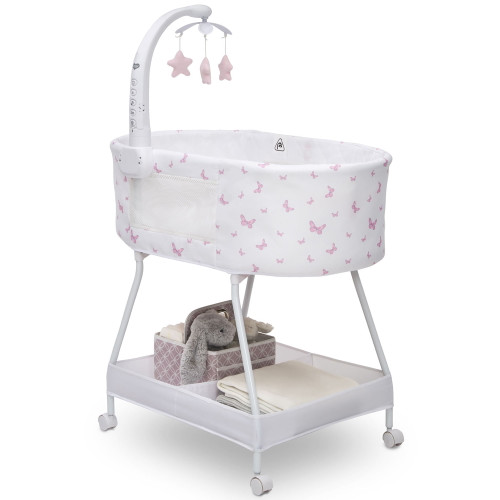 Delta Children Sweet Slumber Bassinet, Flutter